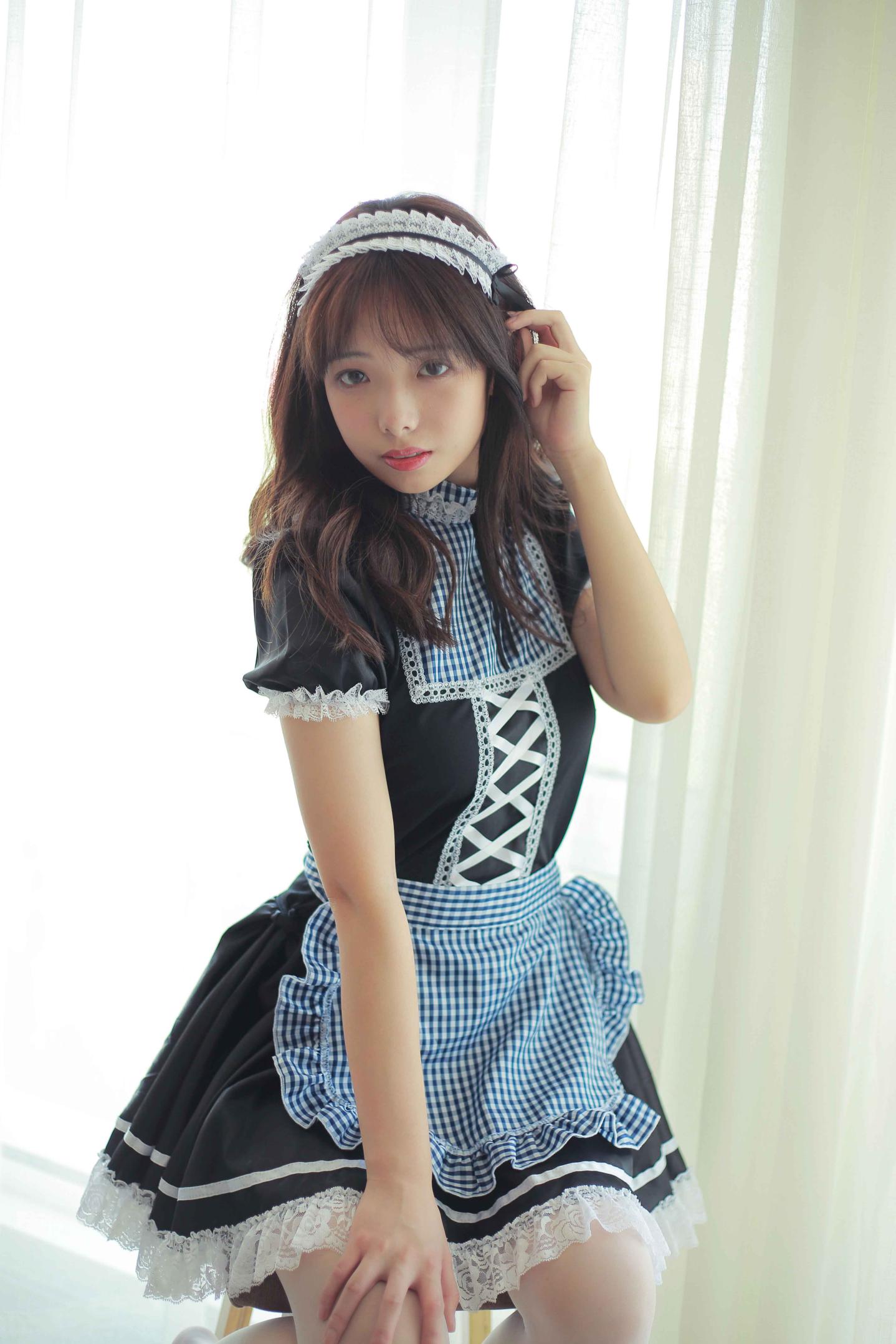 [雯妹不讲道理]NO.002女仆写真插图8